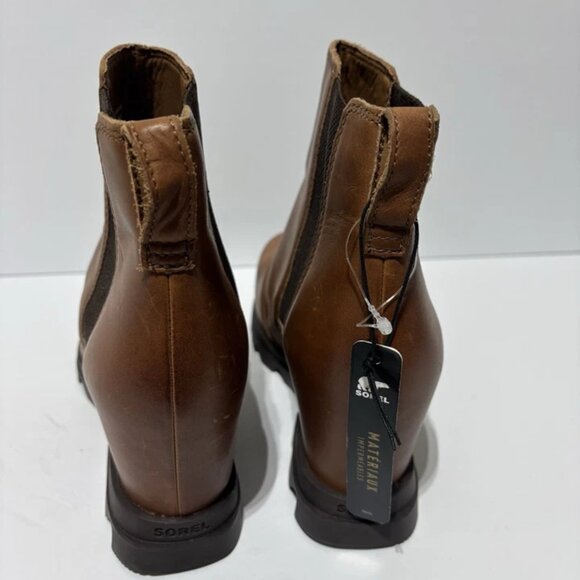 Sorel Women’s Joan Of Arctic III Wedge Chelsea Boots Brown, Size 9 M - Picture 4 of 6
